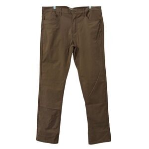 Weatherproof Vintage Straight Fit Khaki Nylon Spandex‎ Pants Size 38x34 Hiking